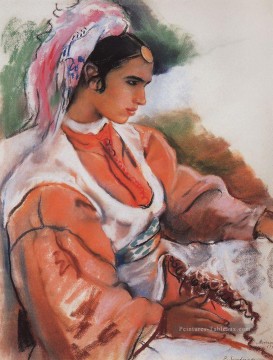 jeune marocain 1932 russe Peinture à l'huile